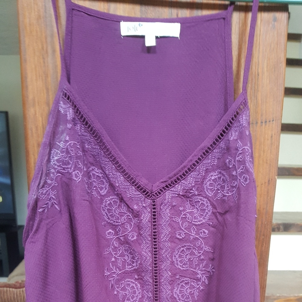 Purple tank top